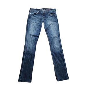 7 For All Mankind Classic Straight Leg Jeans, Size 29